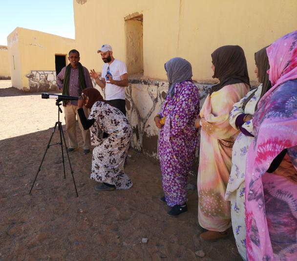 Amanar docentes telescopio