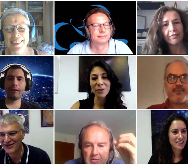 Ponentes Y organizadores del curso "Astronomy Education Adventure in the Canary Islands 2020"