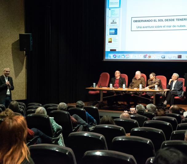 Presentación libro “Observando el Sol desde Tenerife" Presentación libro “Observando el Sol desde Tenerife"