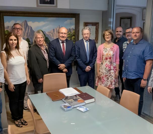 Asistentes a la constitución de la Fundación Canaria EST Asistentes a la constitución de la Fundación Canaria EST