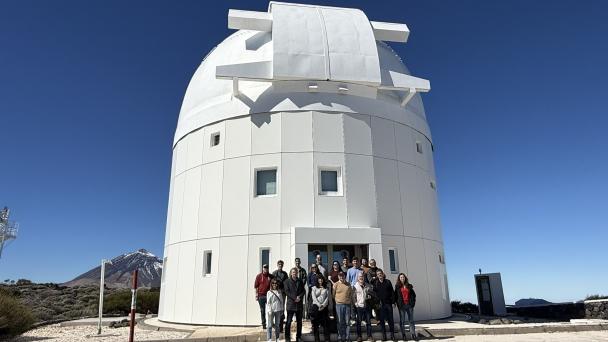 Foto de grupo del Hub Nacional de Excelencia en Comunicaciones Cuánticas