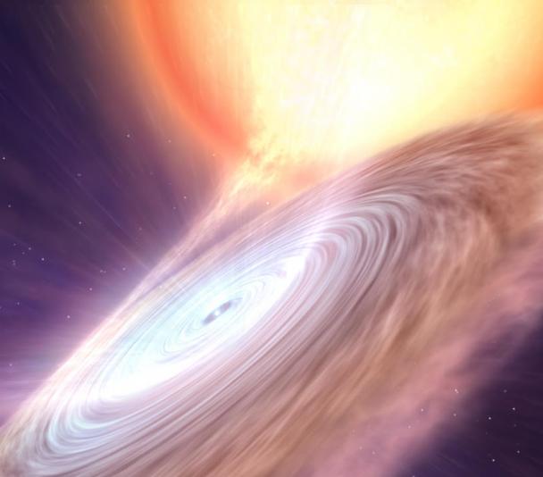 Black hole simulation 