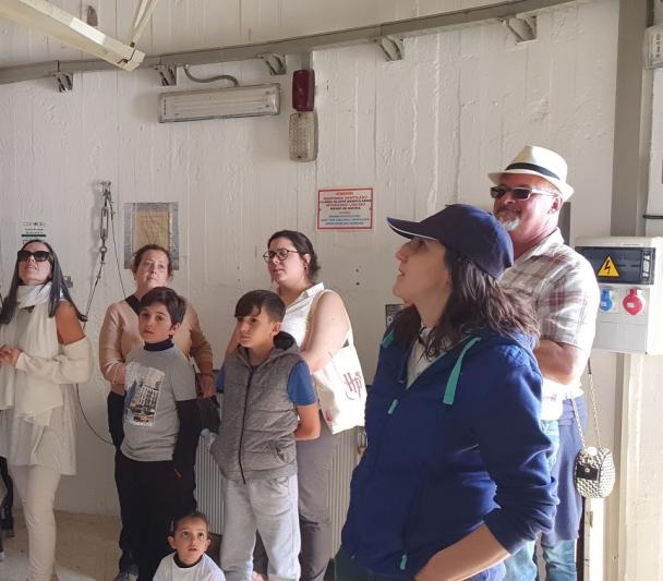 Olga Zamora (IAC) during the Open Days 2019 at the Teide Observatory. Credit: IAC. 