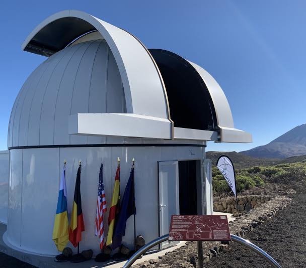 Artemis telescope, from the Speculoos network, at the Teide Observatory. 