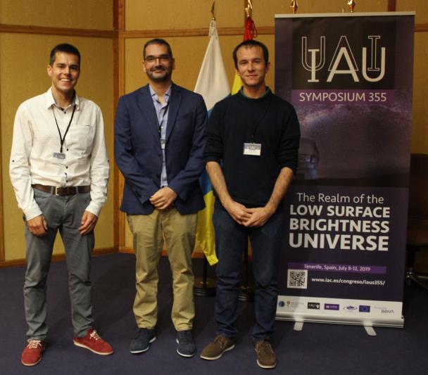 From left to right: Aleix Roig, Ignacio Trujillo and Raúl Infante-Sáinz