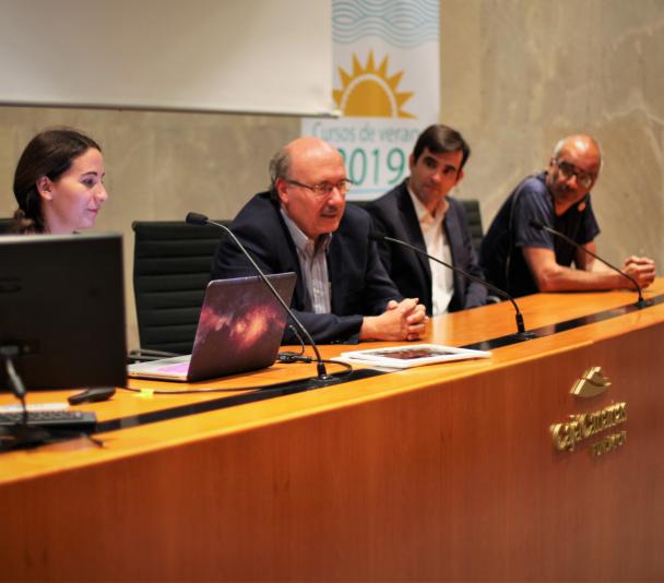 Patricia Chinchilla, Rafael Rebolo, José Alberto Rubiño y Antonio Eff-Darwich. 