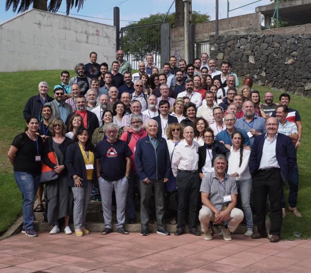 Participants at the conference "Promoting Astrophysics in Spain: 50 years of doctoral theses at the IAC". 