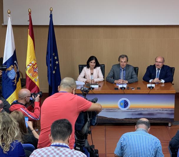 Rueda de prensa tras la reunión del Consejo Rector