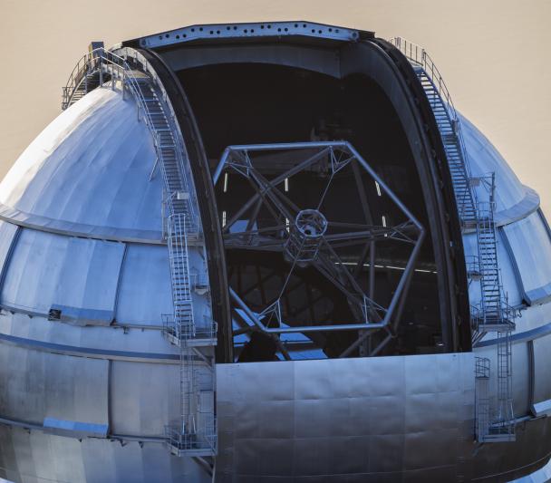 Gran Telescopio Canarias (GTC), also known as GRANTECAN. Gran Telescopio Canarias (GTC), also known as GRANTECAN.