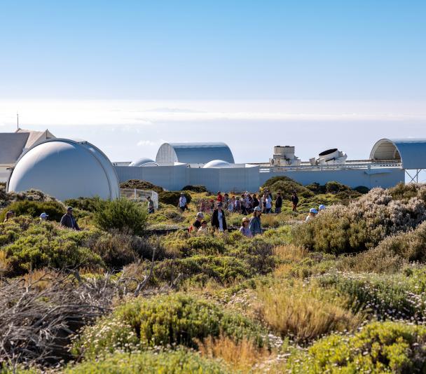 Experimento QUIJOTE en el Observatorio del Teide durante las JJPPAA23