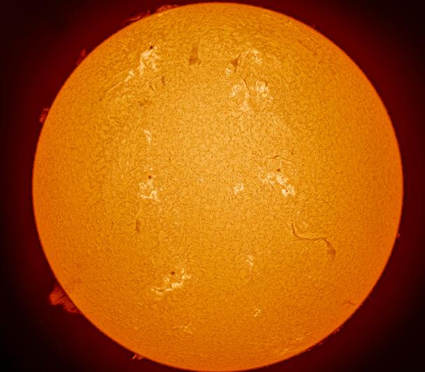 Sol H alpha 23 junio Sol H alpha 23 junio