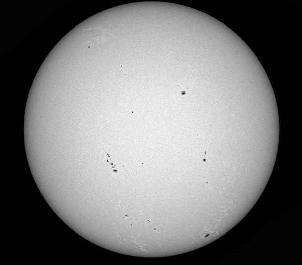 Sol luz visible 24 junio 23