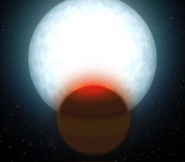 Ultra hot Jupiter - Artist's impression. 2