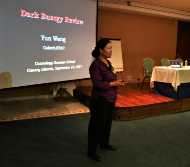 Cosmologist and poet Yun Wang