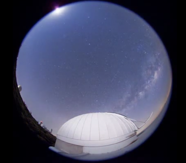 IAC80 Telescope - Exterior - Milky Way - OT