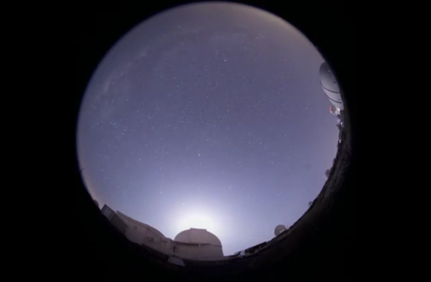 Telescopio Carlos Sánchez  – Exterior - Vía Láctea – OT