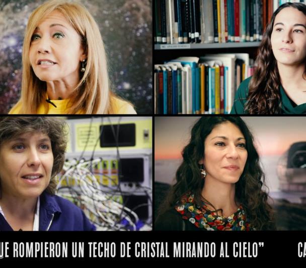 Niñas que rompieron un techo de cristal mirando al cielo. Capítulo II