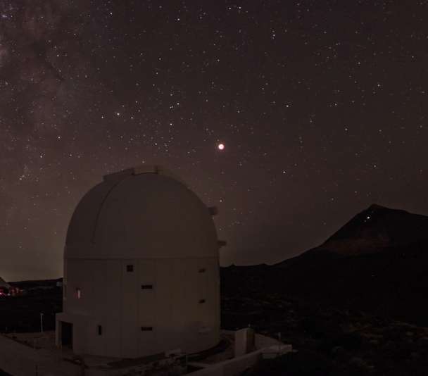Timelapse del eclipse total de Luna del 16 de mayo de 2022 en el OT