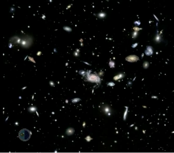 Galaxies in deep space