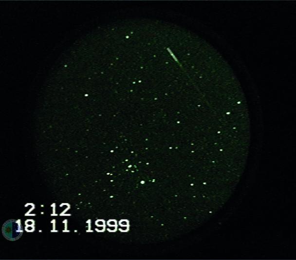 Leonids in 1999