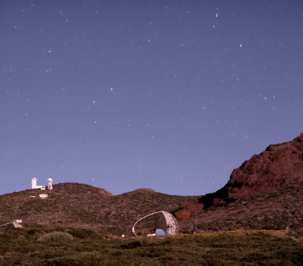 Roque de los Muchachos Observatory - telephoto lens