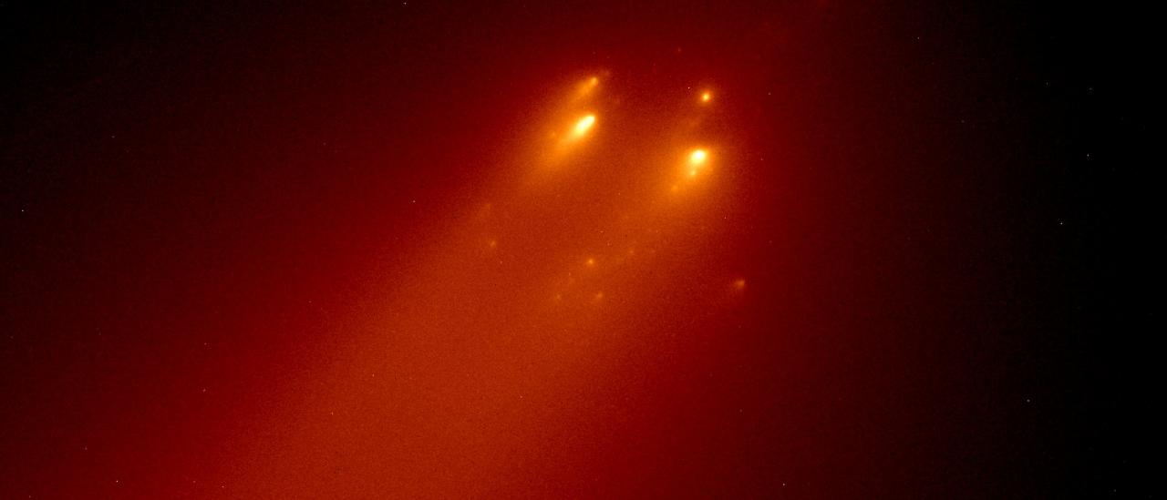 Fragmentos cometa C/2019 Y4 (ATLAS)