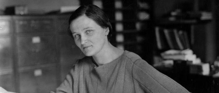 Cecilia Payne-Gaposchkin. Crédito: Harvard University College.