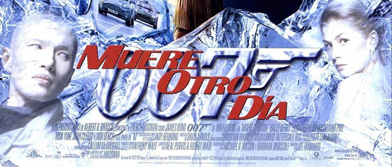 Cartel de la película "Muere otro día" (Lee Tamahori, 2002)