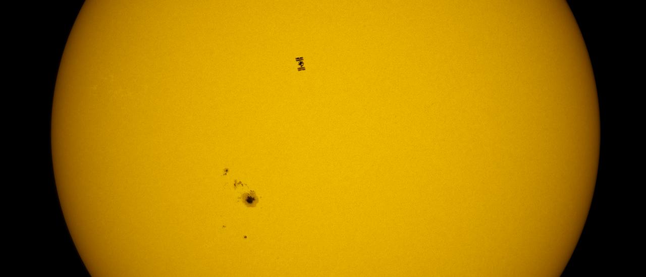 El Sol y la ISS