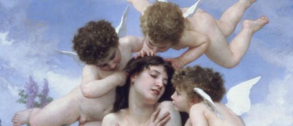 “La primavera”, por William-Adolphe Bouguereau (1886). Joslyn Art Museum.