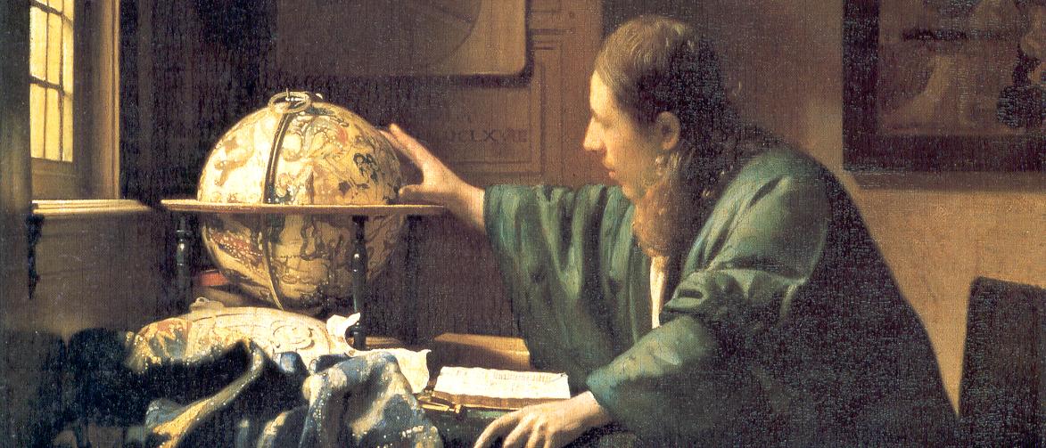 "El astrónomo" de Johannes Vermeer