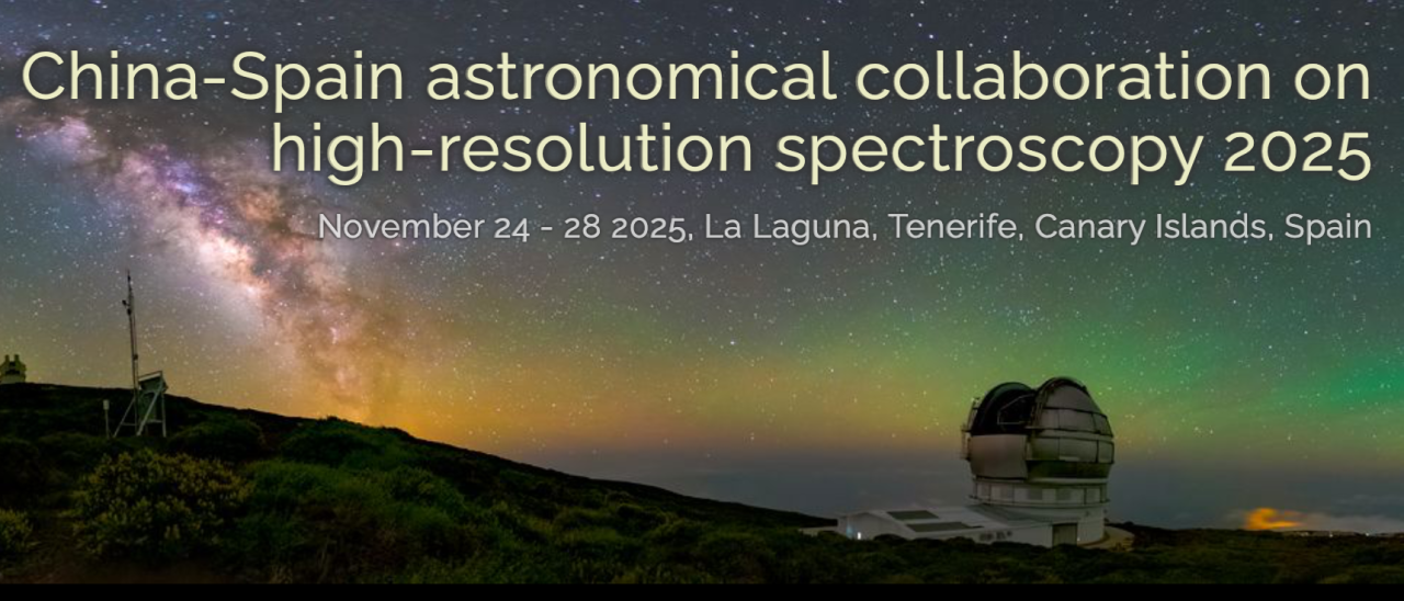 China-Spain astronomical collaboration on high-resolution spectroscopy 2025