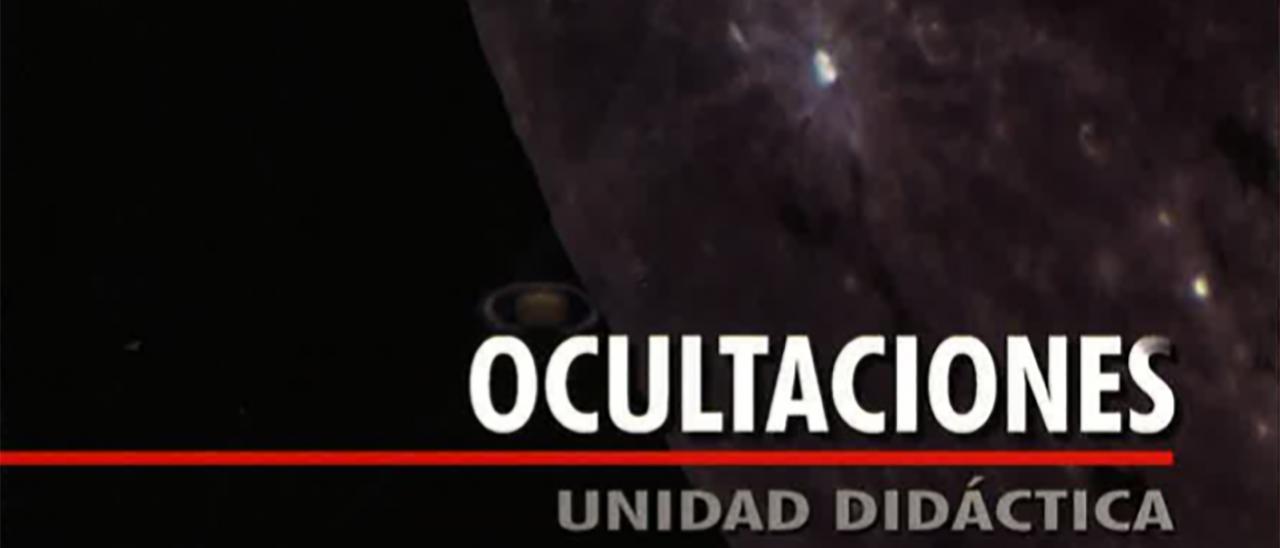 Unidad didáctica Ocultaciones