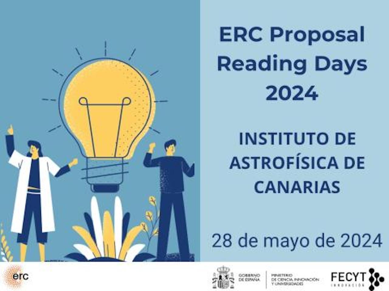 ERC Proposal Reading Days 2024 La Laguna