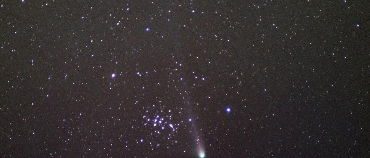 Q4 Neat Comet and Praesaepe Open Cluster