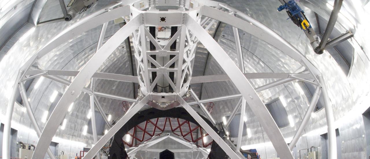 Inside the dome