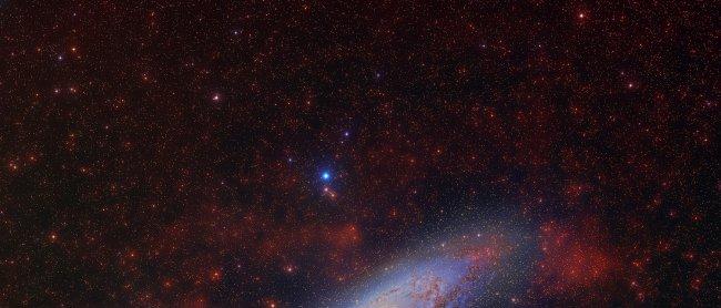 La galaxia de Andrómeda, primera imagen del “Fotomatón cósmico"