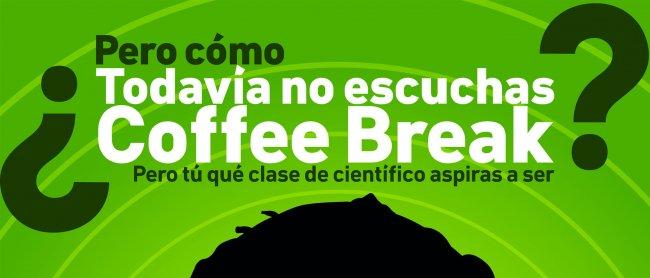 Póster del programa de radio "Coffee Break: Señal y Ruido". Créditos: "Coffee Break: Señal y Ruido" (IAC).
 