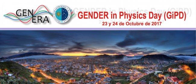 Cartel del Gender in Physics Day (GiPD). Crédito: IAC.