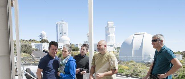 Ignacio Cirac visited the IAC and the Canary Observatories