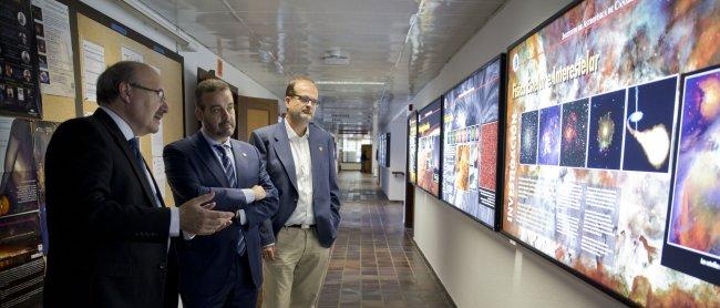 The Rector and the Vice-rector of Research of the University of Las Palmas de Gran Canaria visit the IAC and the Observatorio del Teide