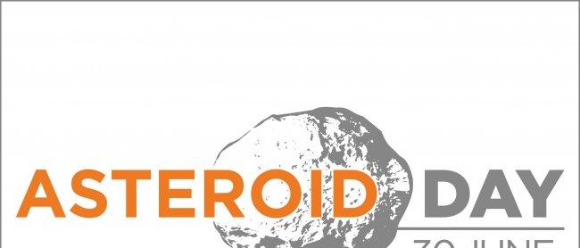 Logotipo del “Día Internacional del Asteroide” (Asteroid Day).
