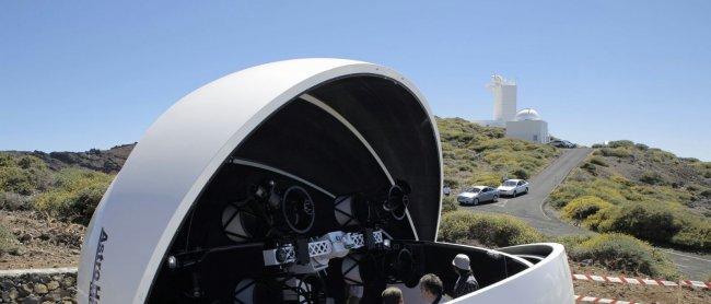 GOTO, un nuevo telescopio robótico para el Observatorio del Roque de los Muchachos