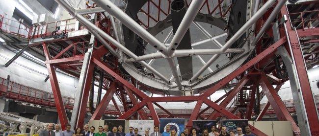 Primera luz de MEGARA en el Gran Telescopio CANARIAS