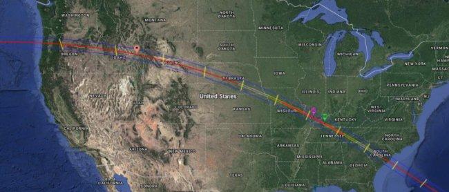21st August: the great American eclipse