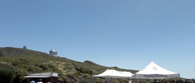 An Open Day for inhabitants of Garafía celebrated at the Roque de los Muchachos Observatory