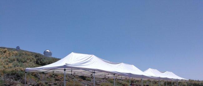 An Open Day for inhabitants of Garafía celebrated at the Roque de los Muchachos Observatory