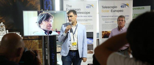 Presentation of the model of the European Solar Telescope at the Elder Museum of Las Palmas