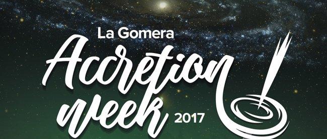 Poster of “La Gomera Accretion Week 2017” Credit: Gabriel Pérez, SMM (IAC).