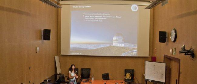 Astronomy at the Canary classrooms 